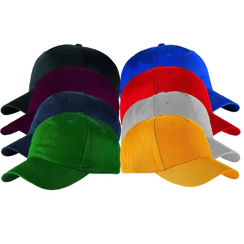 Embroidered branded caps